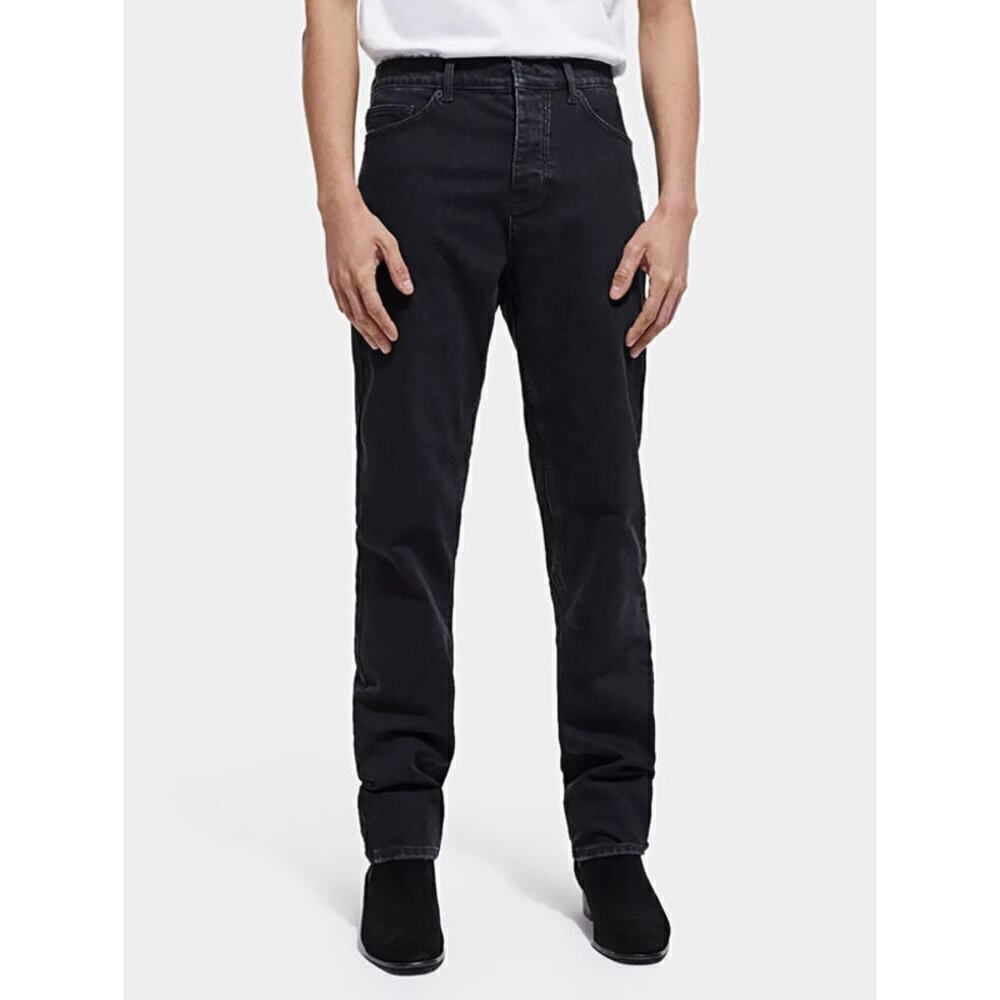 The Kooples Slim Jeans Cotton Blend 5-Pocket Dark Wash Denim Black NWT Mens 29